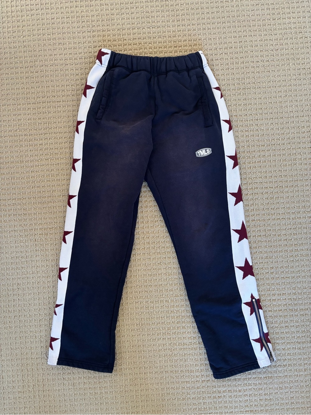 TMLS Star Track Pants Navy Size S